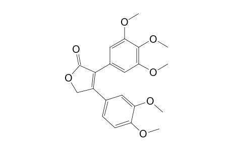 4-(3",4"-Dimethoxyphenyl)-3-(3',4',5'-trimethoxyphenyl)-2(5H)-furanone