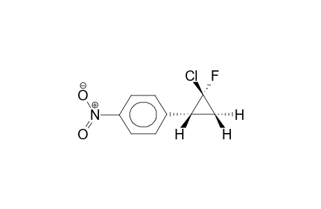 ANTI-1-FLUORO-1-CHLORO-2-(4-NITROPHENYL)-2-DEUTEROCYCLOPROPANE