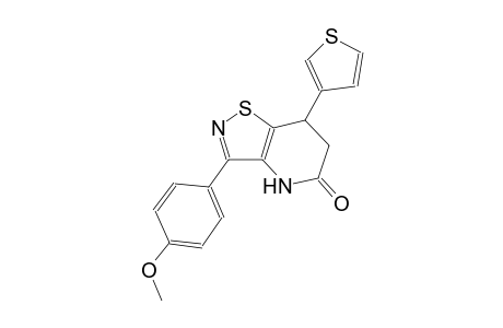 isothiazolo[4,5-b]pyridin-5(4H)-one, 6,7-dihydro-3-(4-methoxyphenyl)-7-(3-thienyl)-