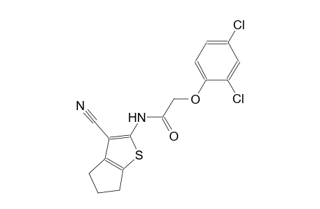 N-(3-cyano-5,6-dihydro-4H-cyclopenta[b]thien-2-yl)-2-(2,4-dichlorophenoxy)acetamide