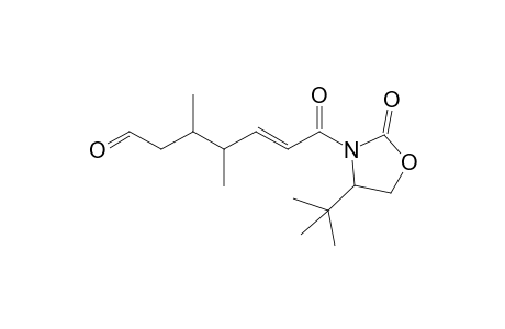 4-tert-Butyl-3-(1,7-dioxo-4,5-dimethylhept-2-en-1-yl)tetrahydro-2-oxazolone