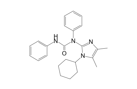 N-(1-Cyclohexyl-4,5-dimethylimidazol-2-yl)-N,N'-diphenylurea