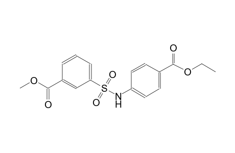 Benzenesulfonamide, 3-methoxycarbonyl-N-(4-ethoxycarbonylphenyl)-