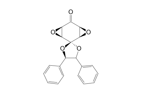 (2R,3R,6R,7S,9R,10S)-6,7:9,10-Diepoxy-2,3-diphenyl-1,4-dioxaspiro[4.5]decan-8-one