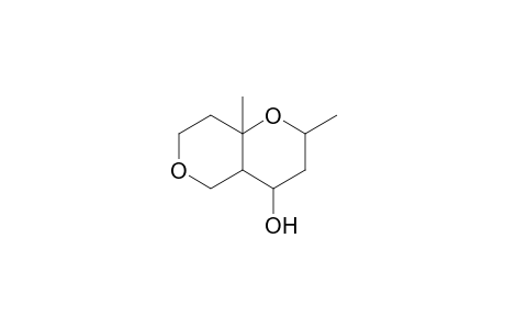 5-Hydroxy-1,3-dimethyl-2,8-dioxabicyclo[4.4.0]decane