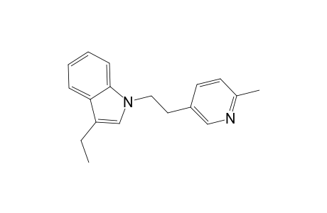 1H-Indole, 3-ethyl-1-[2-(6-methyl-3-pyridinyl)ethyl]-