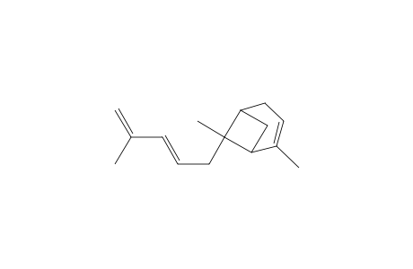 5-(2',6'-Dimethylbicyclo[3.1.1]hept-2'-en-6'-yl)-2-methylpent-1,3-diene