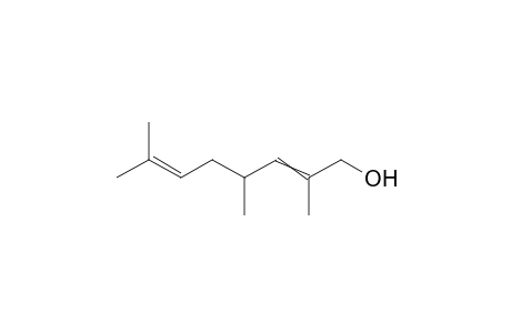 2,4,7-Trimethylocta-2,6-dien-1-ol