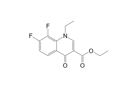 7,8-DIFLUORO-1,4-DIHYDRO-1-ETHYL-4-OXOQUINOLINE-3-CARBOXYLIC-ACID-ETHYLESTER