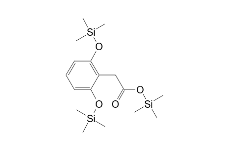 Benzeneacetic acid, 2,6-bis[(trimethylsilyl)oxy]-, trimethylsilyl ester