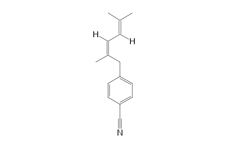 (Z)-1-(4-CYANOPHENYL)-2,5-DIMETHYL-2,4-HEXADIENE