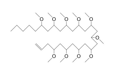4,6,8,10,12,14,16,18,20,22-Decamethoxy-1-heptacosene