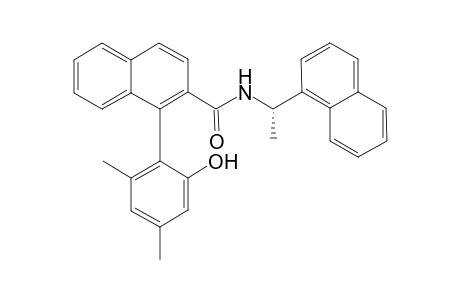 (P,1"S)-1-(2'-Hydroxy-4',6'-dimethylphenyl)-2-naphthoic acid 1"-(1"'-naphthyl)ethylamide