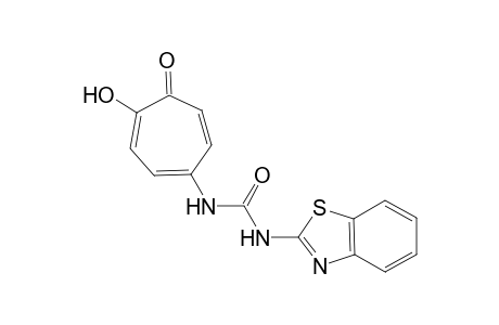 N-(2-Benzothiazolyl)-N'-(5-tropolonyl)urea