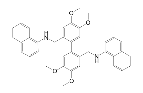 2,2'-Bis[4,5-dimethoxy-N-(1-naphthyl)]benzylamine