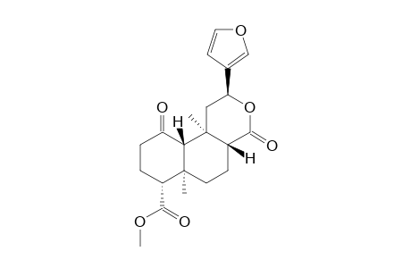 Methyl (1R,6R,7R,2S,10R,13S)-13-(3-furyl)-1,7-dimethyl-3,11-dioxo-12-oxatricyclo[8.4.0.0(2,7)]tetradecane-6-carboxylate