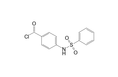 Benzoyl chloride, 4-[(phenylsulfonyl)amino]-