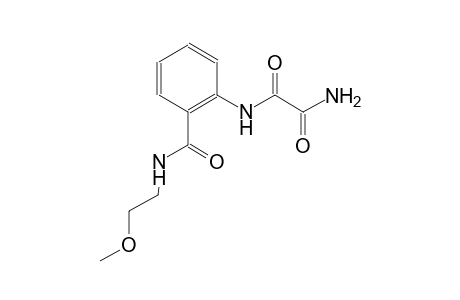 ethanediamide, N~1~-[2-[[(2-methoxyethyl)amino]carbonyl]phenyl]-