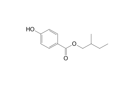 Benzoic acid, 4-hydroxy-, 2-methylbutyl ester
