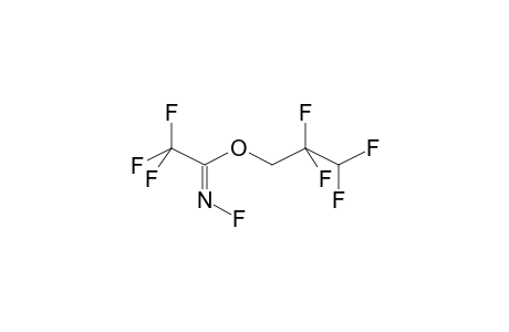 N-FLUOROIMINOTRIFLUOROACETIC ACID, 1,1,3-TRIHYDROPERFLUOROPROPYL ESTER