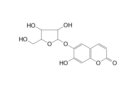 7-hydroxy-2-oxo-2H-chromen-6-yl beta-D-xylofuranoside