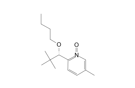 (R)-5-METHYL-1-(1-BUTYLOXY-2,2-DIMETHYLPROPYL)-PYRIDINE-N-OXIDE