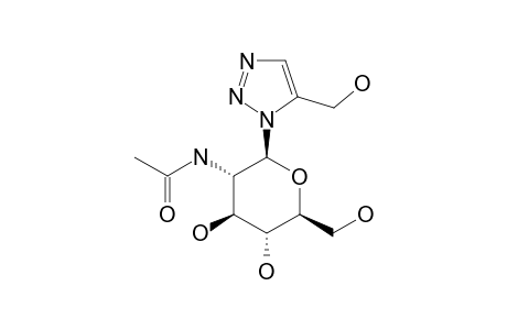 5-HYDROXYMETHYL-1-(2-ACETAMIDO-2-DEOXY-BETA-D-GLUCOPYRANOSYL)-1H-1,2,3-TRIAZOLE