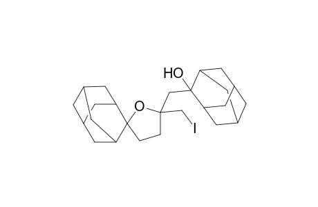 5'-(2-Hydroxy-2-adamantylmethyl)-5'-iodomethylspiro[adamantane-2,2'-tetrahydrofuran]
