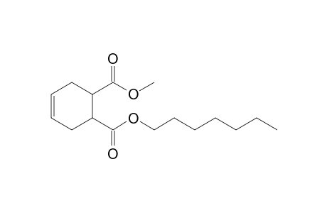 cis-Cyclohex-4-en-1,2-dicarboxylic acid, methyl heptyl ester