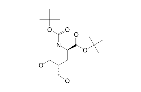 TERT.-BUTYL-(2S,4S)-N-TERT.-BUTOXYCARBONYL-5-HYDROXY-4-HYDROXYMETHYL-PENTANOATE