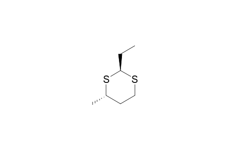 trans-2-Ethyl-4-methyl-1,3-dithiane