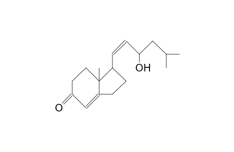 6b-Methyl-7-(3b-hydroxy-5-methyl-1-hexenyl)-bicyclo(4.3.0)non-1-en-3-one