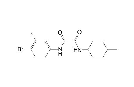 Oxamide, N-(4-bromo-3-methylphenyl)-N'-(4-methylcyclohexyl)-