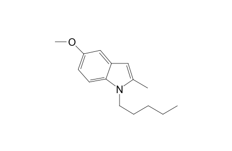 5-Methoxy-2-methyl-1-pentylindole