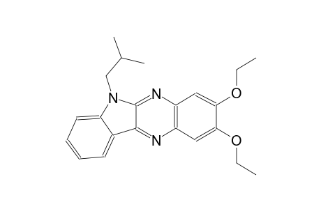 2,3-diethoxy-6-isobutyl-6H-indolo[2,3-b]quinoxaline