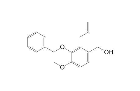 2-Allyl-3-benzyloxy-4-methoxybenzyl alcohol