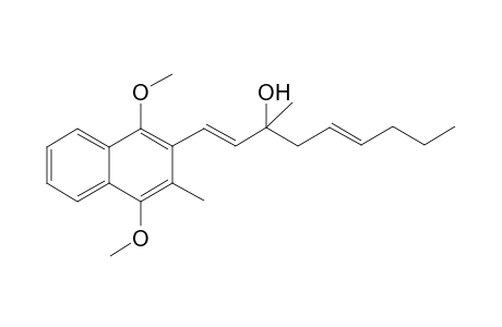 (1'E)-2-Methyl-3-(3'-hydroxy-3',7'-dimethyl-2',6'-octadienyl)-1,4-dimethoxynaphthalene