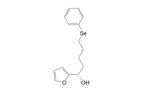 (1S)-1-(2-Furyl)-5-(phenylselanyl)pentan-1-ol