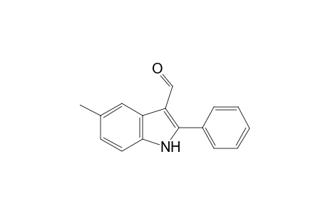 5-Methyl-2-phenyl-1H-indole-3-carbaldehyde