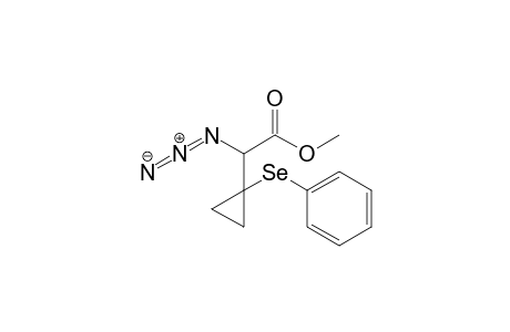 2-Azido-2-[1-(phenylseleno)cyclopropyl]acetic acid methyl ester