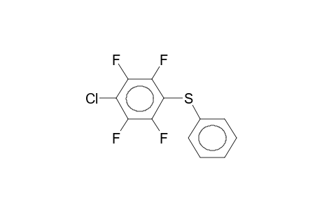 (4-CHLORO-2,3,5,6-TETRAFLUOROPHENYL)PHENYLSULPHIDE