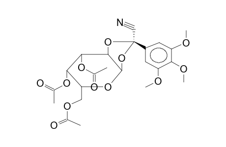 3,4,6-TRI-O-ACETYL-1,2-O-[ALPHA-(ENDO-CYANO)-(3,4,6-TRIMETHOXYBENZYLIDENE)]-ALPHA-D-GALACTOPYRANOSE