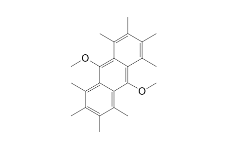Anthracene, 9,10-dimethoxy-1,2,3,4,5,6,7,8-octamethyl-
