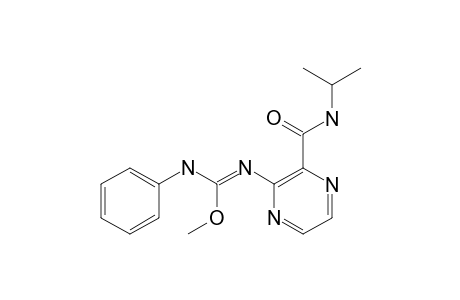 N-ISOPROPYL-3-(2-METHYL-1-PHENYL-3-ISOUREIDO)-PYRAZINE-2-CARBOXAMIDE