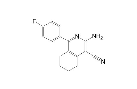 3-amino-1-(4-fluorophenyl)-5,6,7,8-tetrahydro-4-isoquinolinecarbonitrile
