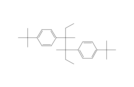 Benzene, 1,1'-(1,2-diethyl-1,2-dimethyl-1,2-ethanediyl)bis[4-(1,1-dimethylethyl)-, (R*,R*)-(.+-.)-