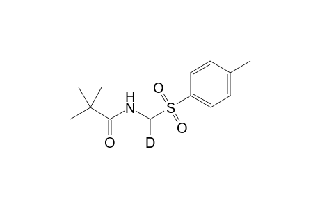 N-(Tosyldeuteriomethyl)-2,2-dimethylpropanamide