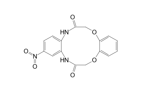 10-Nitro-8,13-dihydrodibenzo[b,h][1,4,7,10]dioxadiazacyclododecine-7,14(6H,15H)-dione