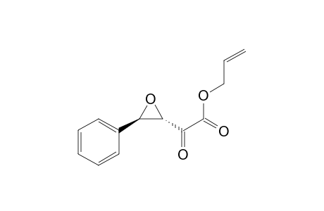 Allyl 2-oxo-2-((2S,3R)-3-phenyloxiran-2-yl)acetate