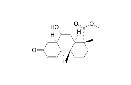 (1R,4aR,4bS,8aR,9R,10aR)-9-hydroxy-1,4a-dimethyl-7-oxo-3,4,4b,8,8a,9,10,10a-octahydro-2H-phenanthrene-1-carboxylic acid methyl ester